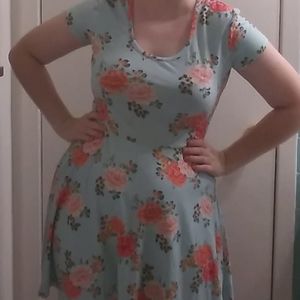 Floral Mint Dress